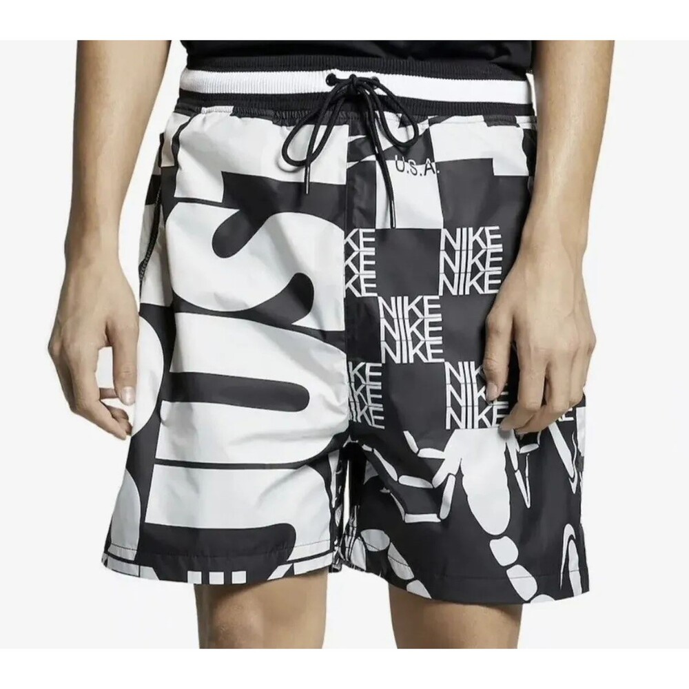 Nike Vintage Rare Glanz Retro NSW Printed Scorpion Shorts All Over Logo - Picture 1 of 10